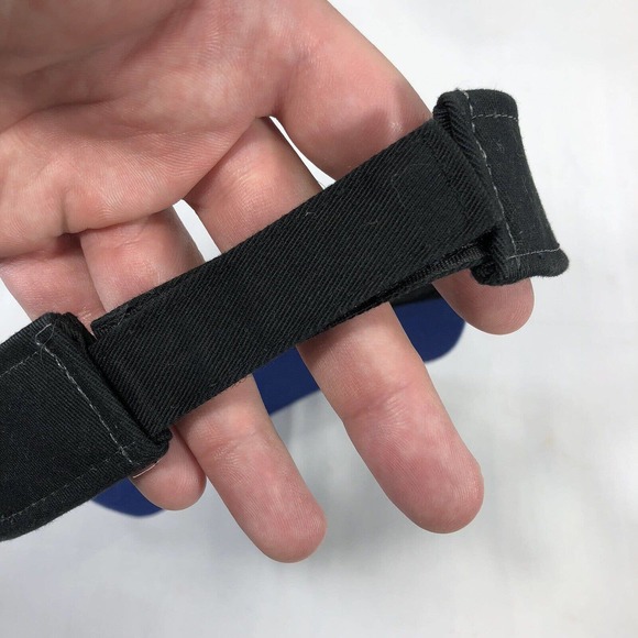 Batman Begins Visor Strapback Hat Cap Adjustable Embroidered One Size Youth OSFM - Picture 8 of 11